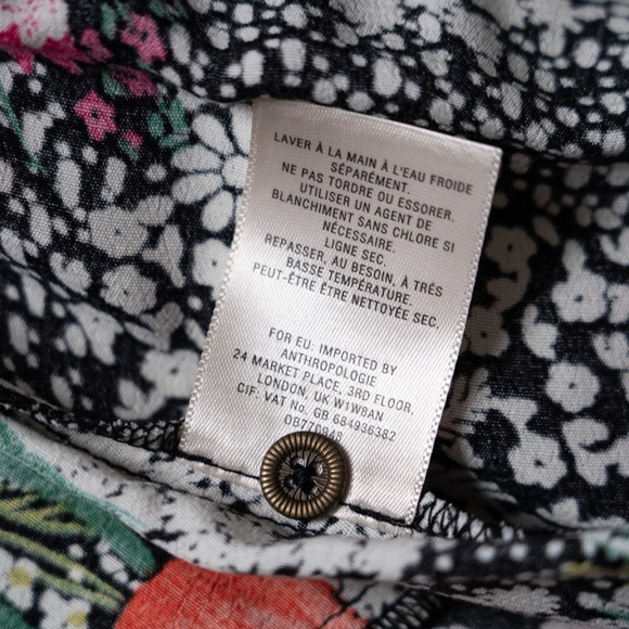 Anthropologie Maeve Violette Dress Size 6 - Picture 9 of 9